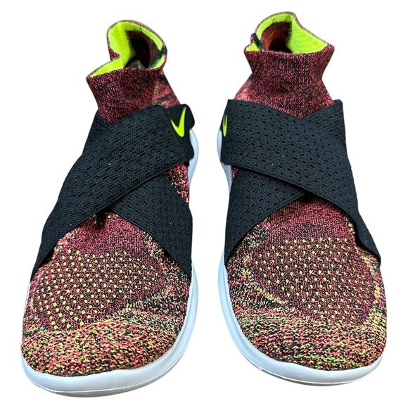 Women’s Nike Workout Shoes Free Run Motion Flyknit Lightweight Size 7.5 - Picture 3 of 11